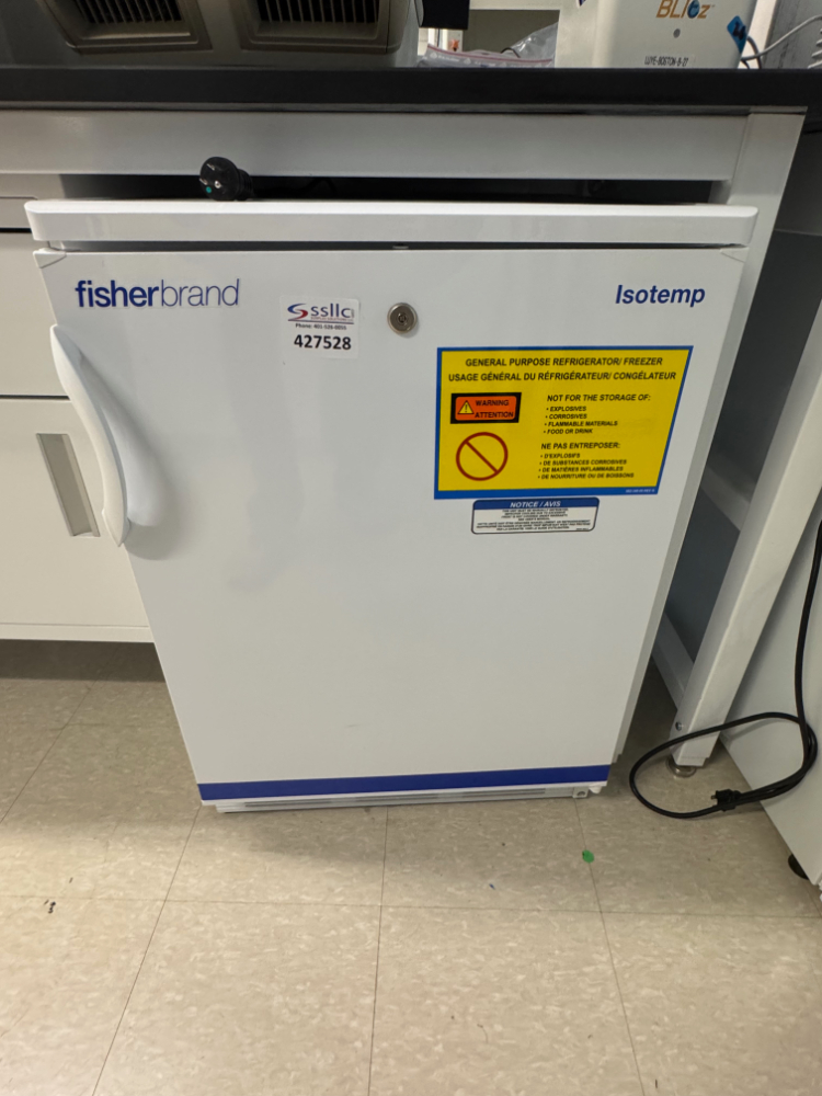 Image of FisherBrand Isotemp Under Counter Refrigerator/Freezer